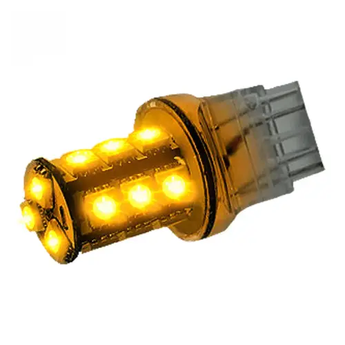 Recon Truck Accessories - 264220AM | Recon 3057/3157/3357/3457/4057/4157 360 Degree Ultra High Power 3-Watt SMD 18 LED Bulb in Amber