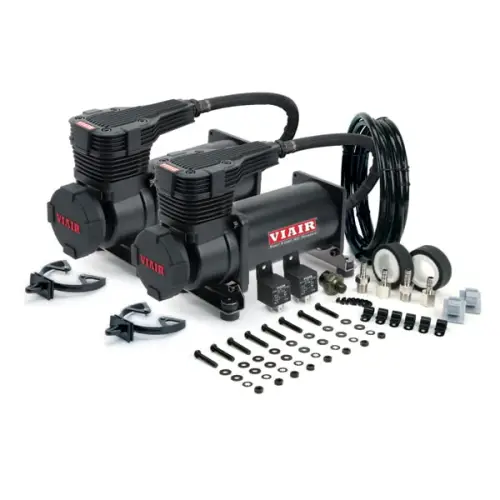 VIAIR - 42548 | VIAIR 425C Gen 2 Dual Performance Value Pack Air Compressor 12 Volt In Stealth Black | 175 PSI, Max Air Tank Size 10 Gallon