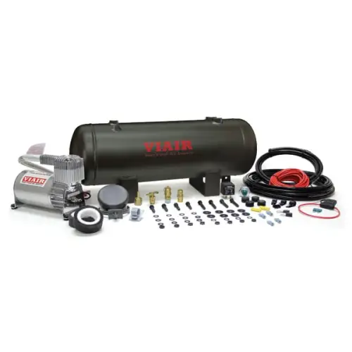 VIAIR - 10002 | VIAIR Quarter Duty Onboard Air Compressor System 12 Volt | 120 PSI, Includes 2.0 Gallon Air Tank