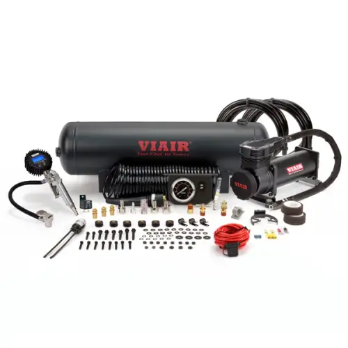 VIAIR - 20002 | VIAIR Continuous Duty Onboard Air Compressor System 12 Volt | 200 PSI, Includes 2.5 Gallon Air Tank