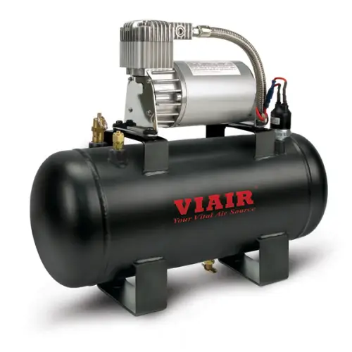 VIAIR - 20003 | VIAIR 120 PSI Air Source Compressor Kit 12 Volt | Includes 1.5 Gallon Air Tank