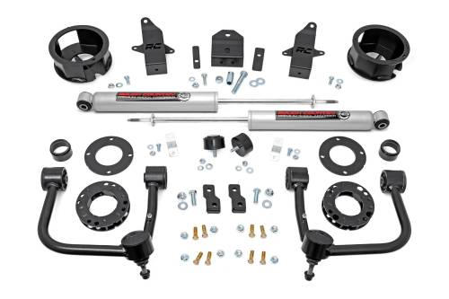 Rough Country - 75630A | Rough Country 3.5 Inch Lift Kit For Toyota Tacoma 4WD (2024-2024) | Strut Spacer With N3 Rear Shocks