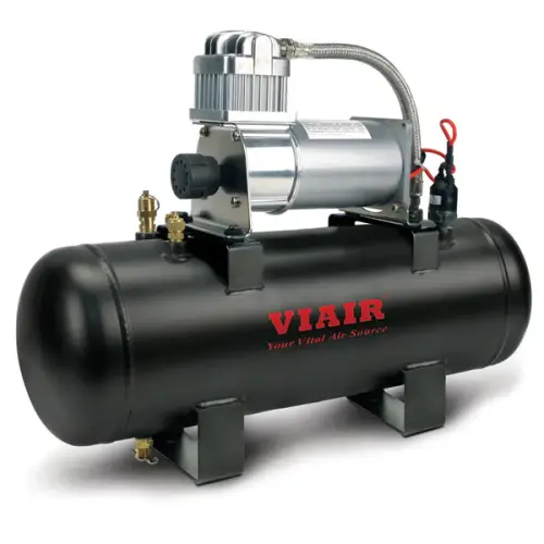 VIAIR - 20005 | VIAIR 150 PSI Air Source Compressor Kit 12 Volt | Includes 2.0 Gallon Air Tank