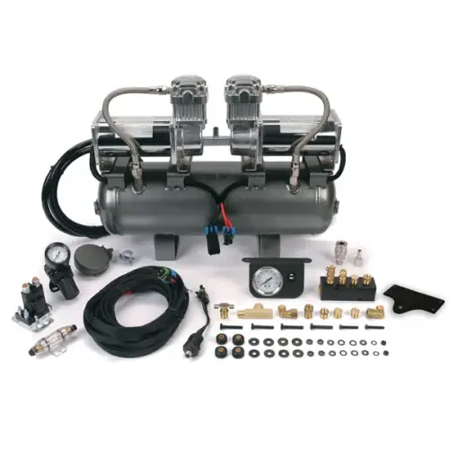 VIAIR - 30018 | VIAIR High Pressure 2 On 2 Air Compressor System 12 Volt | 200 PSI, Includes 2.0 Gallon Air Tank