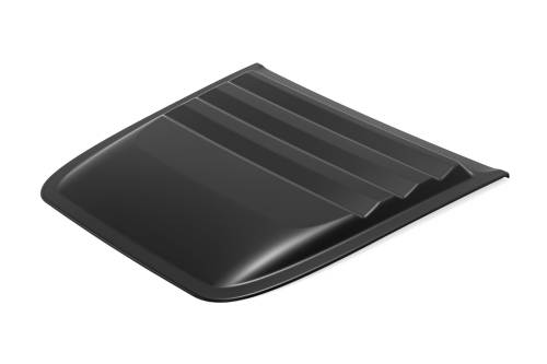 Rough Country - HS40010-G1C | Rough Country Hood Scoop GMC Sierra 1500 (2019-2024) | Light Steel Gray