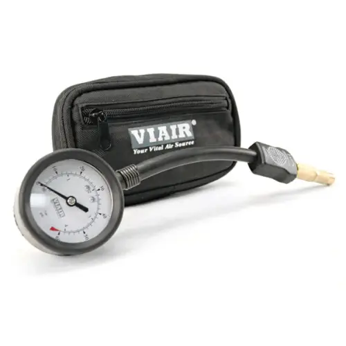 VIAIR - 00032 | VIAIR Air Down Gauge | 3 In 1, Twist On, 0-60 PSI