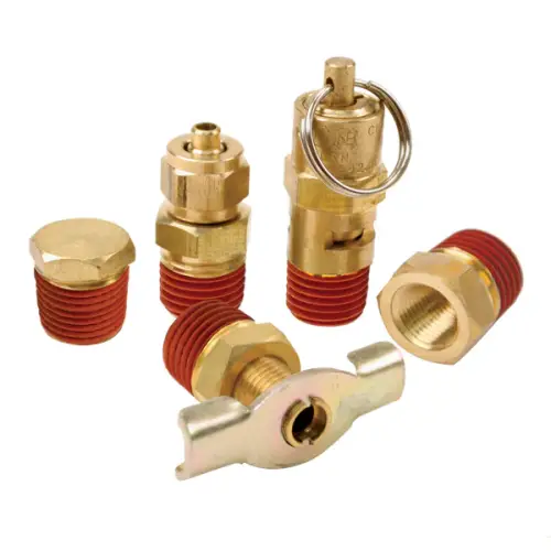 VIAIR - 90002 | VIAIR Tank Port Fitting Kits | 200 PSI, With Air Locker