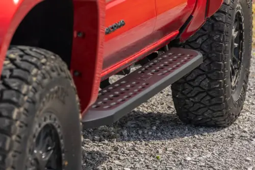 Rough Country - 44011 | Rough Country RPT2 Running Boards (2024 Tacoma 2WD/4WD | Double Cab)