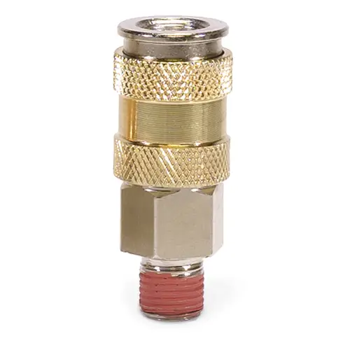 VIAIR - 92877 | VIAIR High Flow Automatic Quick Connect Coupler | 1/4" (M), Without VIAIR Logo