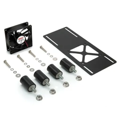 VIAIR - 95810 | VIAIR Vibration Isolator Kit With Cooling Fan For C Models And Dual Packs | Medium