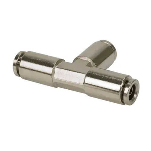 VIAIR - 11810 | VIAIR T Union Push To Connect Fitting | Pack Of 2, 1/8" To 1/8" To 1/8" Airline