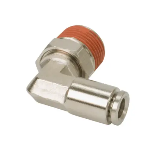 VIAIR - 11842 | VIAIR 90 Degree Swivel Elbow Push To Connect Fitting | Pack Of 2, 1/8" NPT (M), 1/8" Airline