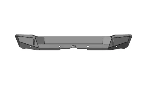 Flog Industries - FIRD-FBRNC-2021+R-S | Flog Rock Demon Series Rear Bumper WITH Parking Sensors (2021-2024 Bronco)