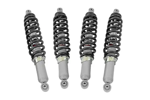 Rough Country - 381003 | Rough Country N3 Coil Over Shocks Set For Can-Am Defender HD 5/HD 8/HD 9 (2016-2024) | Stock