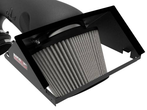 aFe Power - 52-10010D | AFE Power Rapid Induction Col Air Intake System w/ Pro DRY S Filter 2021-2024 F150 Pickup V6-3.5L (tt)