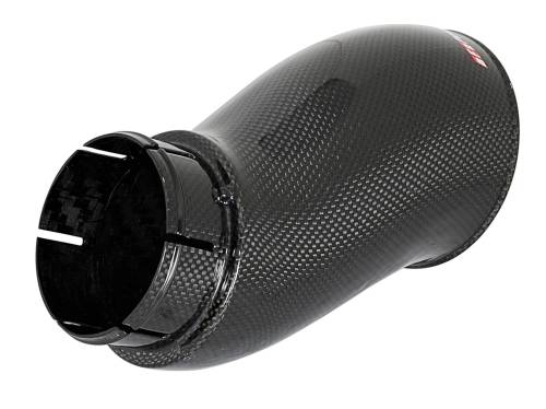 aFe Power - 52-72205-CF | AFE Power Black Series Carbon Fiber Cold Air Intake System w/ Pro 5R & Pro DRY S Filters 2017-2018 Challenger, Charger SRT Hellcat V8-6.2L (sc) HEMI