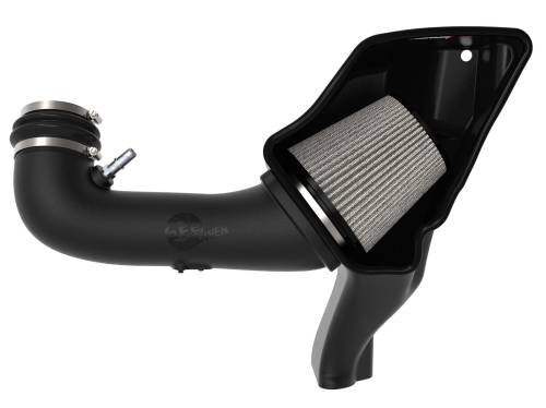 aFe Power - 54-13039D | AFE Power Magnum Force Stage-2 Cold Air Intake System w/ Pro DRY S Filter 2018-2023 Mustang GT V8-5.0L