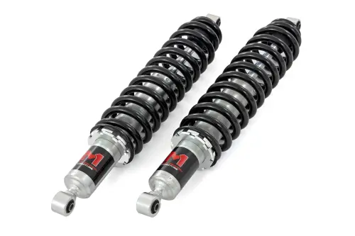 Rough Country - 301011 | Rough Country Front Coilovers Shocks For Cam-Am Defender HD10 (2023-2024) | Ride Height Adjust, M1 Coilover Shocks