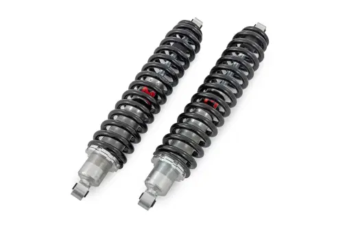 Rough Country - 301012 | Rough Country Rear Coilovers Shocks For Cam-Am Defender HD10 (2023-2024) | Ride Height Adjust, M1 Coilover Shocks