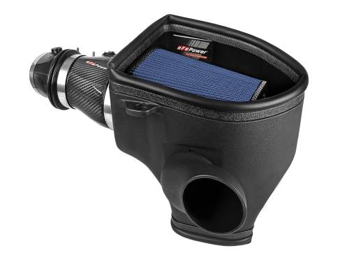 aFe Power - 57-10001R | AFE Power Track Series Stage-2 Carbon Fiber Intake System w/ Pro 5R Filter 2018 Challenger SRT Demon, 2019-2023 SRT Hellcat Redeye V8-6.2L(sc)