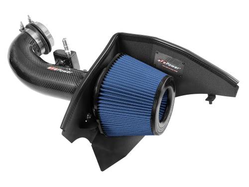 aFe Power - 57-10005R | AFE Power Track Series Stage-2 Carbon Fiber Intake System w/ Pro 5R Filter 2016-2024 Camaro SS V8-6.2L