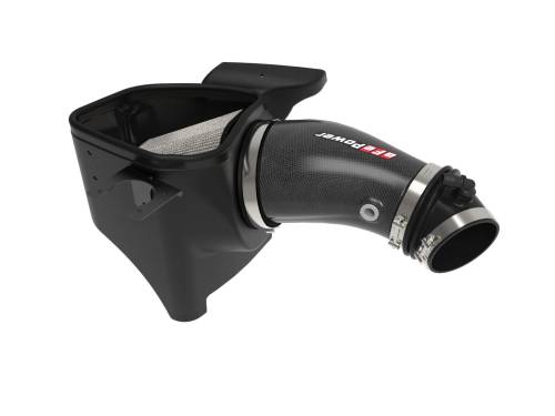 aFe Power - 57-10009D | AFE Power Track Series Stage-2 Carbon Fiber Intake System w/ Pro DRY S Filter 2019-2021 Grand Cherokee Trackhawk WK2, 2021-2024 Durango Hellcat V8-6.2L (sc)