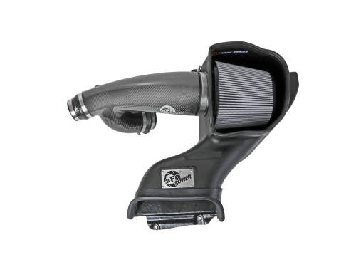 aFe Power - 57-10010D | AFE Power Track Series Stage-2 Carbon Fiber Intake System w/ Pro DRY S Filter 2017-2020 F150 Pickup, Raptor V6-3.5L (tt)