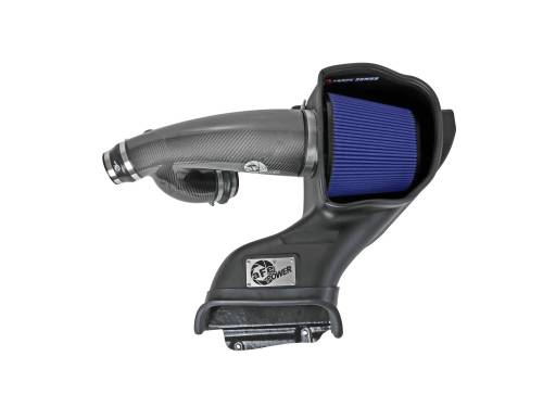 aFe Power - 57-10010R | AFE Power Track Series Stage-2 Carbon Fiber Intake System w/ Pro 5R Filter 2017-2020 F150 Pickup, Raptor V6-3.5L (tt)