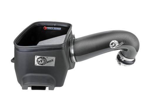 aFe Power - 57-10011D | AFE Power Track Series Stage-2 Carbon Fiber Intake System w/ Pro DRY S Filter 2019-2024 Ram 1500 (DT) V8-5.7L HEMI