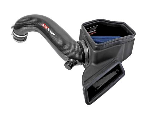 aFe Power - 57-10016R | AFE Power Track Series Stage-2 Carbon Fiber Intake System w/ Pro 5R Filter 2015-2019 Golf R L4-2.0L (t)