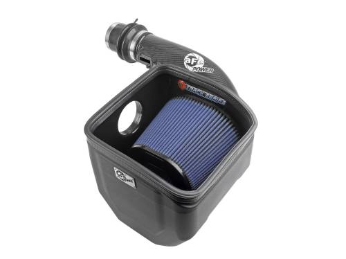 aFe Power - 57-10019R | AFE Power Track Series Stage-2 Carbon Fiber Intake System w/ Pro 5R Filter 2017-2024 Patrol (Y61) L6-4.8L