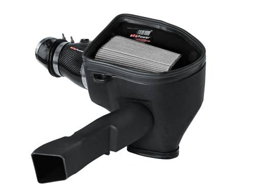 aFe Power - 57-10027D | AFE Power Track Series Stage-2 Carbon Fiber Intake System w/ Pro DRY S Filter 2021-2023 Charger SRT Hellcat Redeye V8-6.2L (sc)