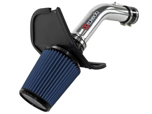 aFe Power - TA-4301P | Takeda Stage-2 Cold Air Intake System w/ Pro DRY S Filter Polished 2008-2014 Impreza WRX, STI H4-2.5L (t)