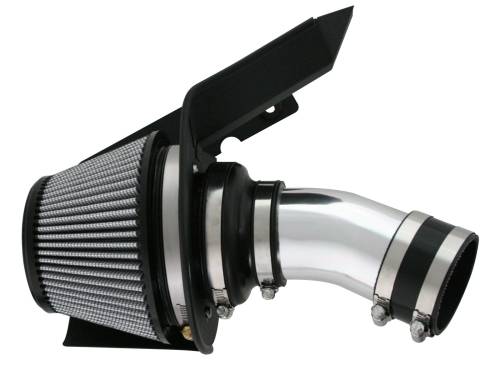 aFe Power - TR-4202P | Takeda Stage-2 Cold Air Intake System w/ Pro DRY S Filter Polished 2008-2015 Lancer EVO X L4-2.0L (t)