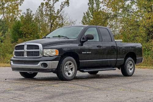 Rough Country - SRB020877A | Rough Country HD2 Aluminum Running Boards (2003-2010 Ram 2500, 3500 2WD/4WD | Quad Cab)