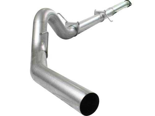 aFe Power - 49-03041NM | AFE Power ATLAS 4 IN Aluminized Steel Cat-Back Exhaust System w/o Muffler (2011-2014 F150 Pickup V6-3.5L tt)