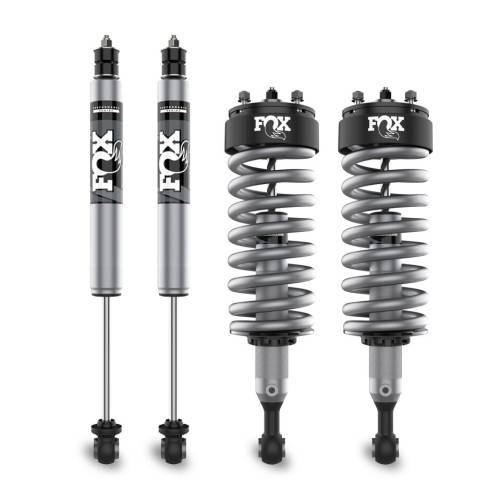 Cognito Motorsports - 535-P1305 | Cognito 0-2 Inch Front / 0-1 Inch Rear Suspension Lift Kit with Fox 2.0 Shocks (2022-2024 Tundra 2WD/4WD)