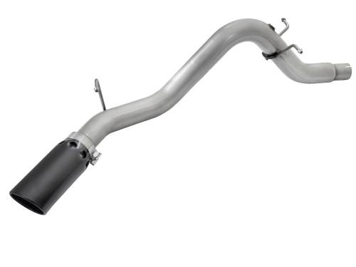 aFe Power - 49-04064-B | AFE Power ATLAS 3-1/2 IN Aluminized Steel DPF-Back Exhaust System w/Black Tip (2016-2021 Colorado L4-2.8L)