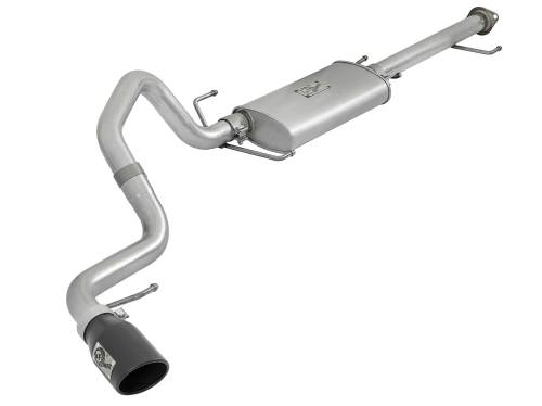 aFe Power - 49-06039-B | AFE Power Scorpion 2-1/2 IN Aluminized Steel Cat-Back Exhaust System w/ Black Tip (2007-2018 FJ Cruiser V6-4.0L)