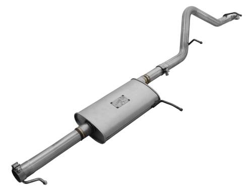 aFe Power - 49-08040 | AFE Power Scorpion 2-1/2 IN Aluminized Steel Cat-Back Hi-Tuck Exhaust System (2007-2018 Wrangler JK V6-3.6L/3.8L)