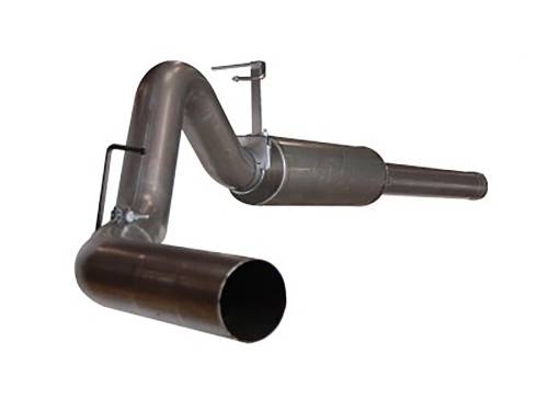 aFe Power - 49-12002 | AFE Power Large Bore-HD 4 IN 409 Stainless Steel Cat-Back Exhaust System w/o Tip (2004-2007 Ram 2500, 3500 Pickup L6-5.9L td)