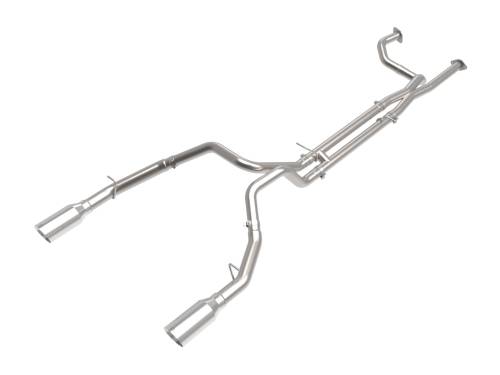 aFe Power - 49-32084-P | AFE Power Vulcan Series 3 IN 304 Stainless Steel Cat-Back Exhaust System w/Polished Tip (2021-2024 1500 TRX V8-6.2L sc)