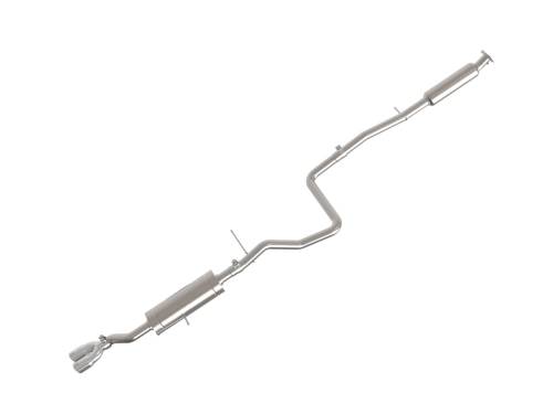 aFe Power - 49-33134-P | AFE Power Takeda 2-1/4 IN 304 Stainless Steel Cat-Back Exhaust System w/ Polished Tip (2014-2019 Fiesta L4-1.6L)