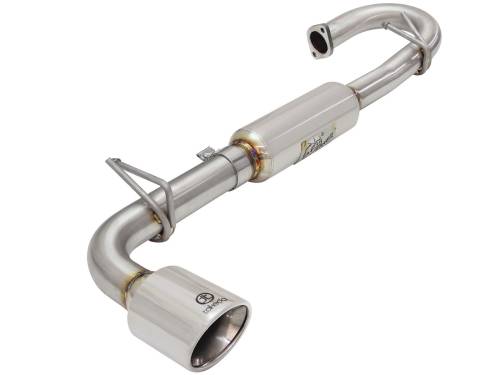 aFe Power - 49-36025-P | AFE Power Takeda 2-1/4 to 2-1/2 IN Stainless Steel Axle-Back Exhaust Sys w/Polished Tip (2011-2016 tC L4-2.5L)