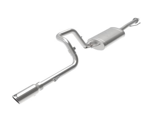 aFe Power - 49-36040-1P | AFE Power MACH Force-Xp 2-1/2 IN 304 Stainless Steel Cat-Back Exhaust System w/ Polish Tip (2010-2024 4Runner V6-4.0L)