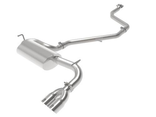 aFe Power - 49-36047-P | AFE Power Takeda 2 IN to 2-1/2 IN 304 Stainless Steel Cat-Back Exhaust System w/Polish Tip (2011-2017 CT200h L4-1.8L)