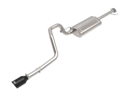 aFe Power - 49-36048-B | AFE Power Vulcan Series 2-1/2 IN 304 Stainless Steel Cat-Back Exhaust System w/Black Tip (2010-2023 GX 460 V8-4.6L)