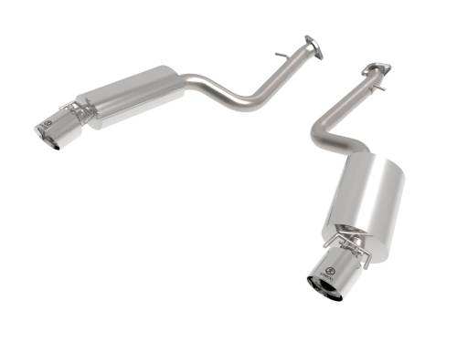 aFe Power - 49-36060-P | AFE Power Takeda 2-1/2 IN 304 Stainless Steel Axle-Back Exhaust System w/Polish Tip (2014-2023 IS350 V6-3.5L)