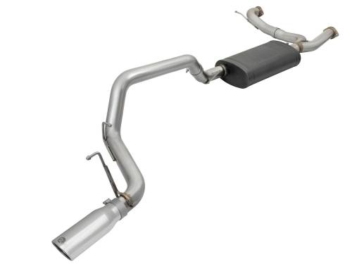 aFe Power - 49-36114-P | AFE Power MACH Force XP 3" Cat-Back 304 Stainless Steel Exhaust System w/Black Tip (2010-2019 Patrol Y62 V8-5.6L)