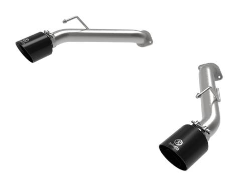 aFe Power - 49-36137-B | AFE Power Takeda 2-1/2 IN 304 Stainless Steel Axle-Back Exhaust System w/ Black Tips (2023-2024 Z V6-3.0L tt)